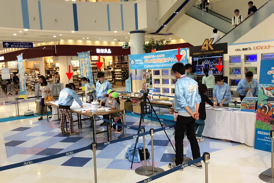 デパートでの催事運営＠アリオ上田